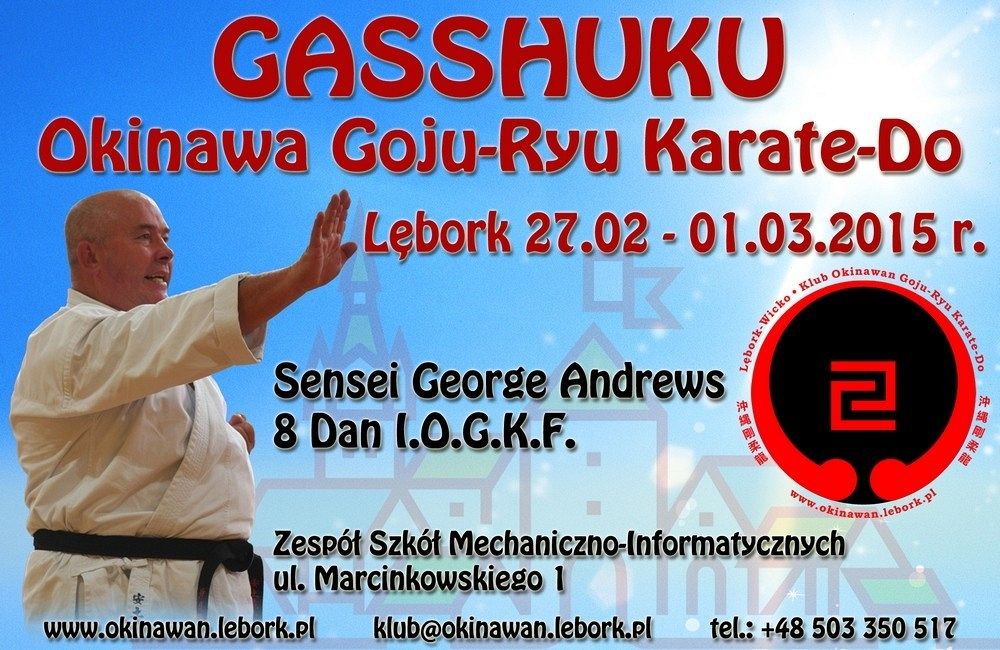 Ogólnopolskie szkolenie karate „Gashuku Lębork