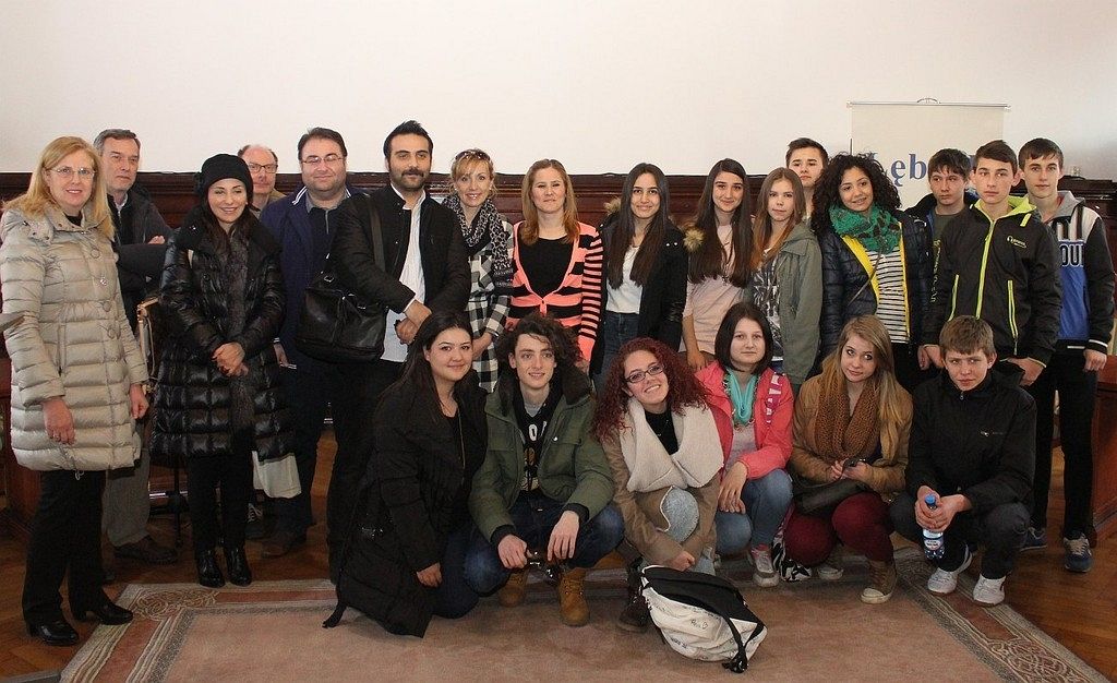 Uczniowie z Turcji i Włoch odwiedzili Ratusz