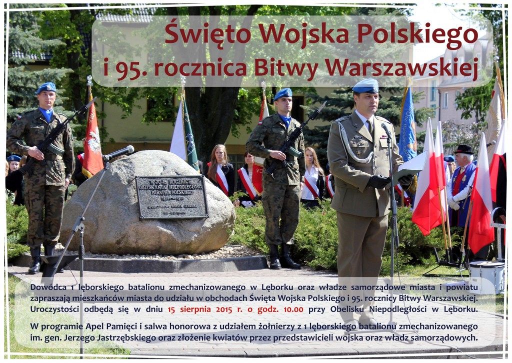 15 sierpnia Święto Wojska Polskiego