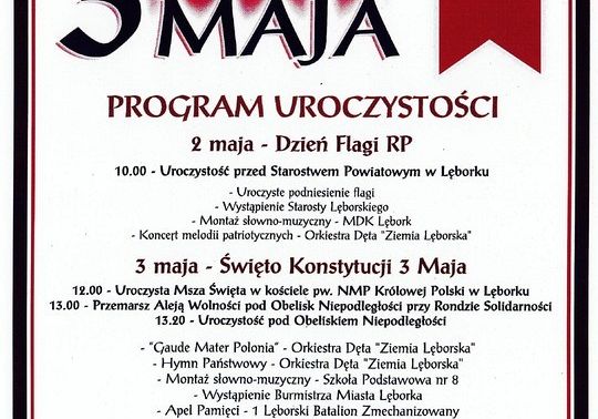 Święto Konstytucji 3 Maja i Majówka w Lęborku 11168