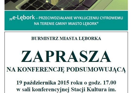 Konferencja zamykająca projekt pn. „e - Lębork” 13423