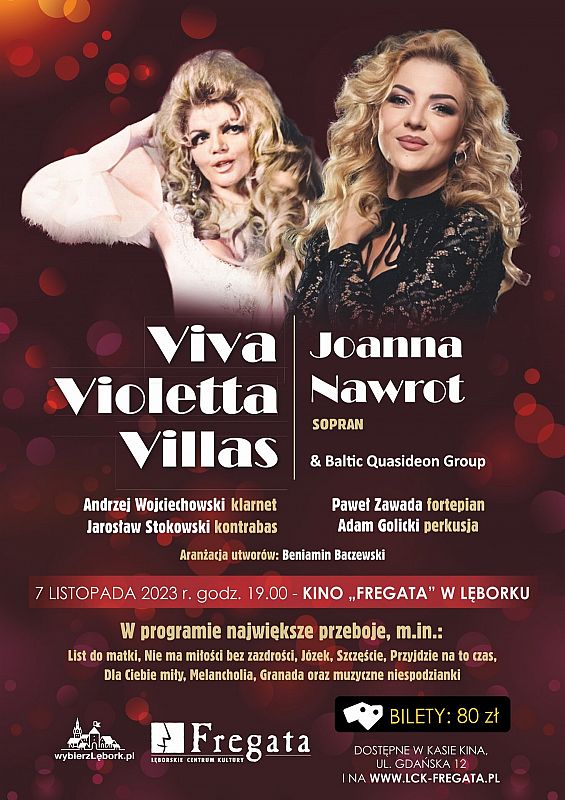 Zapraszamy na koncert Viva Violetta Villas 51822
