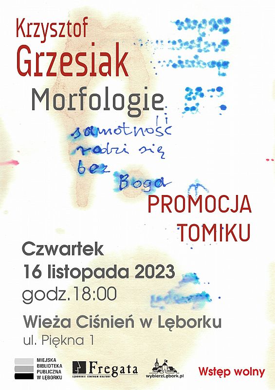 „Morfologie” Krzysztofa Grzesiaka – promocja 52216