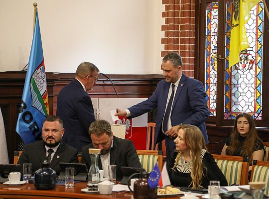 Inauguracyjna sesja Rady Miejskiej w Lęborku 54598