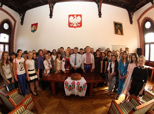 Delegacja z ukraińskiej Bałty w Lęborku 13011
