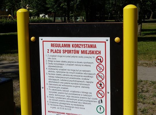 Plac Sportów Miejskich w Parku im. Michalskiego 14993