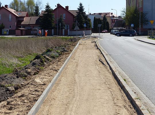 Budowa ścieżki rowerowej na ulicy Nadmorskiej 23859