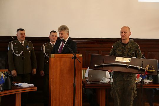Podpułkownik Michał Pietrzak żegna się z Lęborkiem 51274