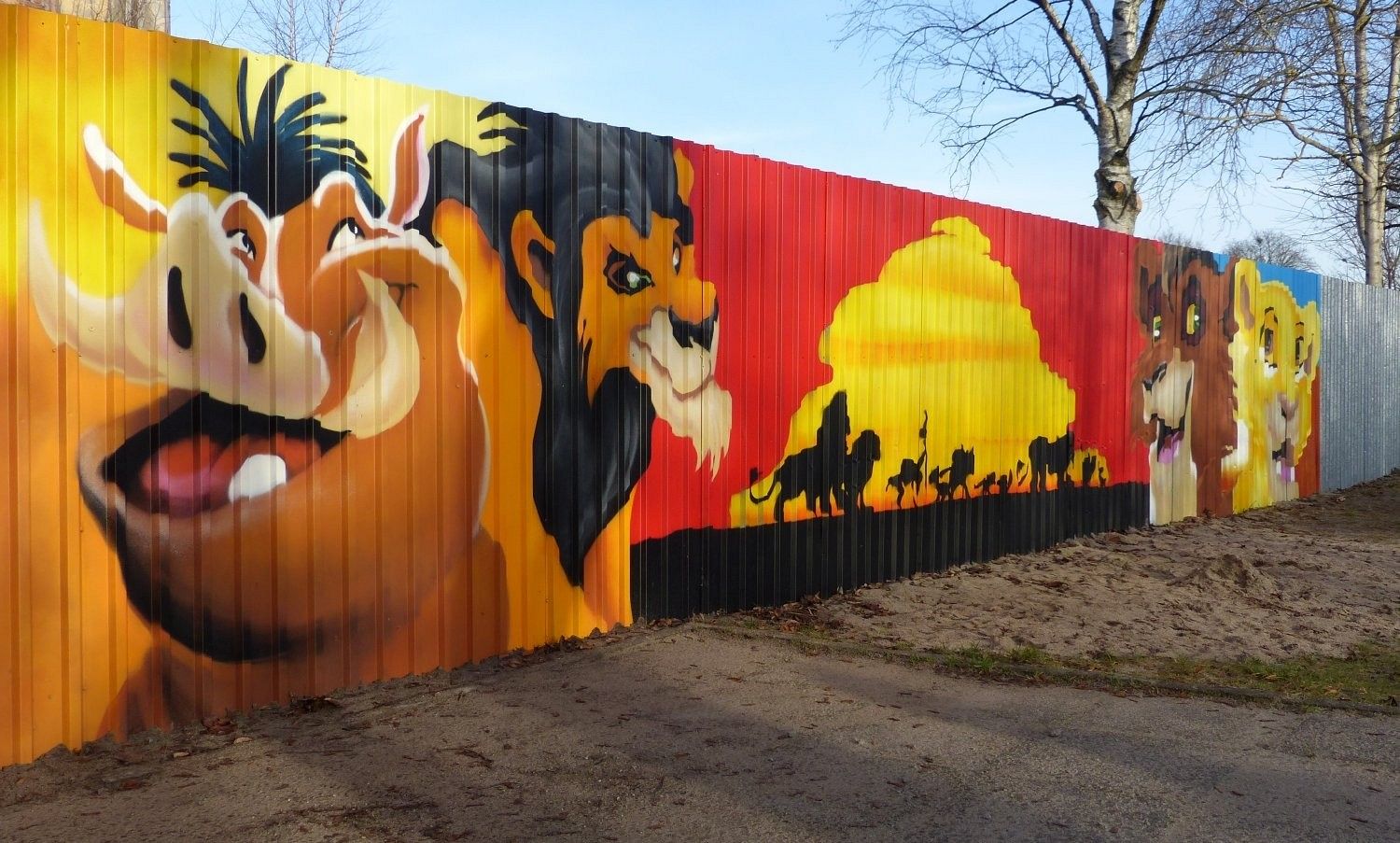 Bajkowe ogrodzenie w Przedszkolu nr 10