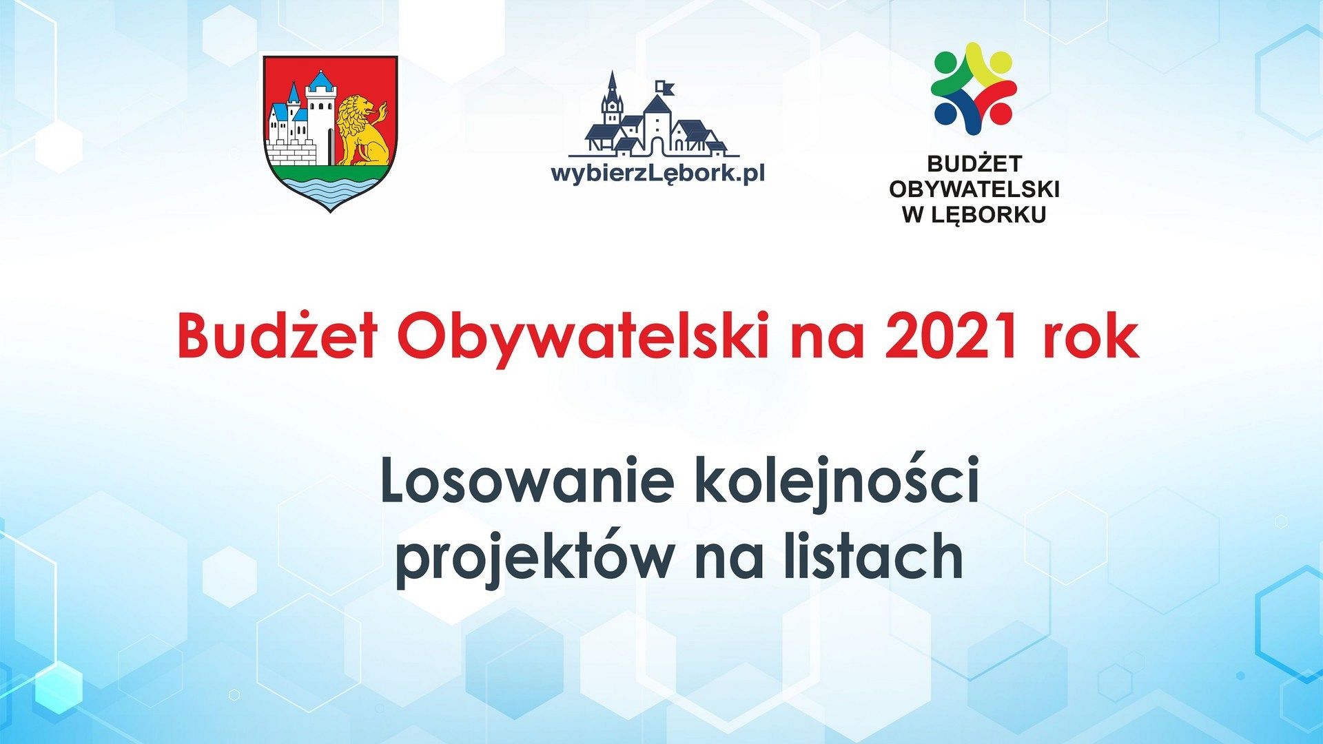 Losowanie kolejności projektów na listach do