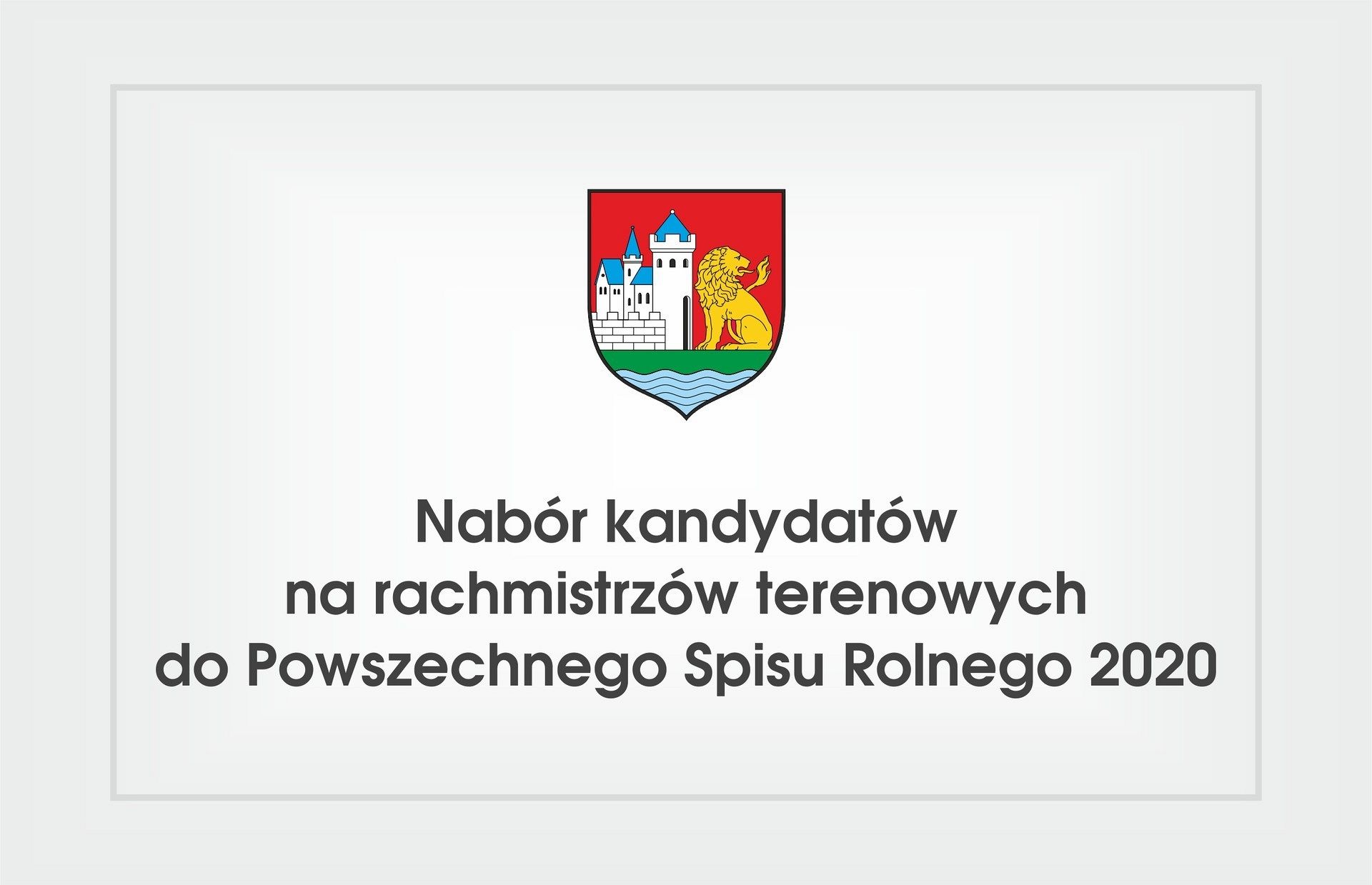 Nabór kandydatów na rachmistrzów terenowych do