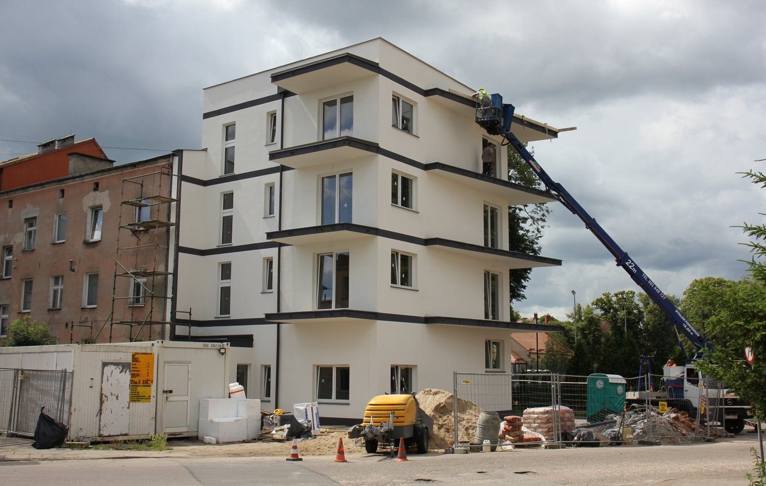 Budowa mieszkań komunalnych przy Placu Piastowskim