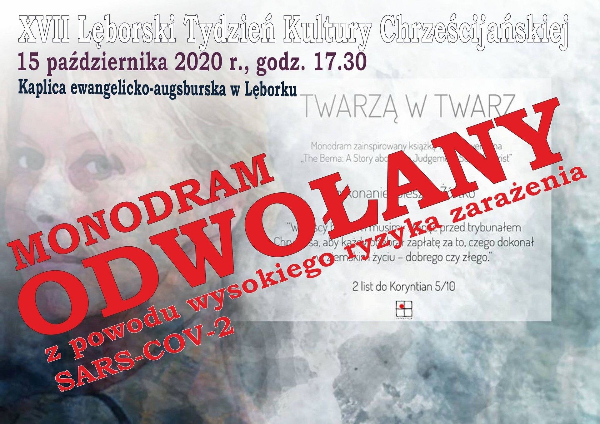 Tydzień Kultury Chrześcijańskiej - monodram