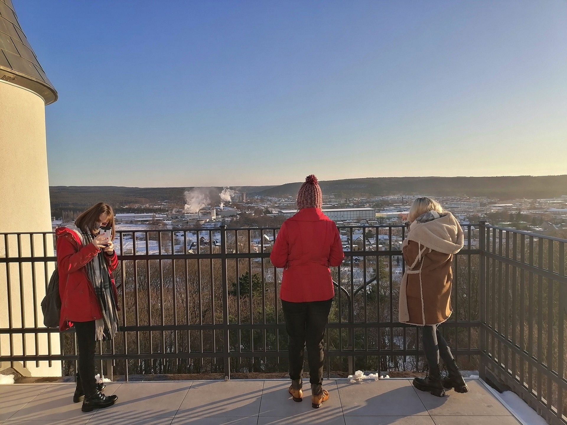 Młodzież zwiedziła Wieżę Ciśnień