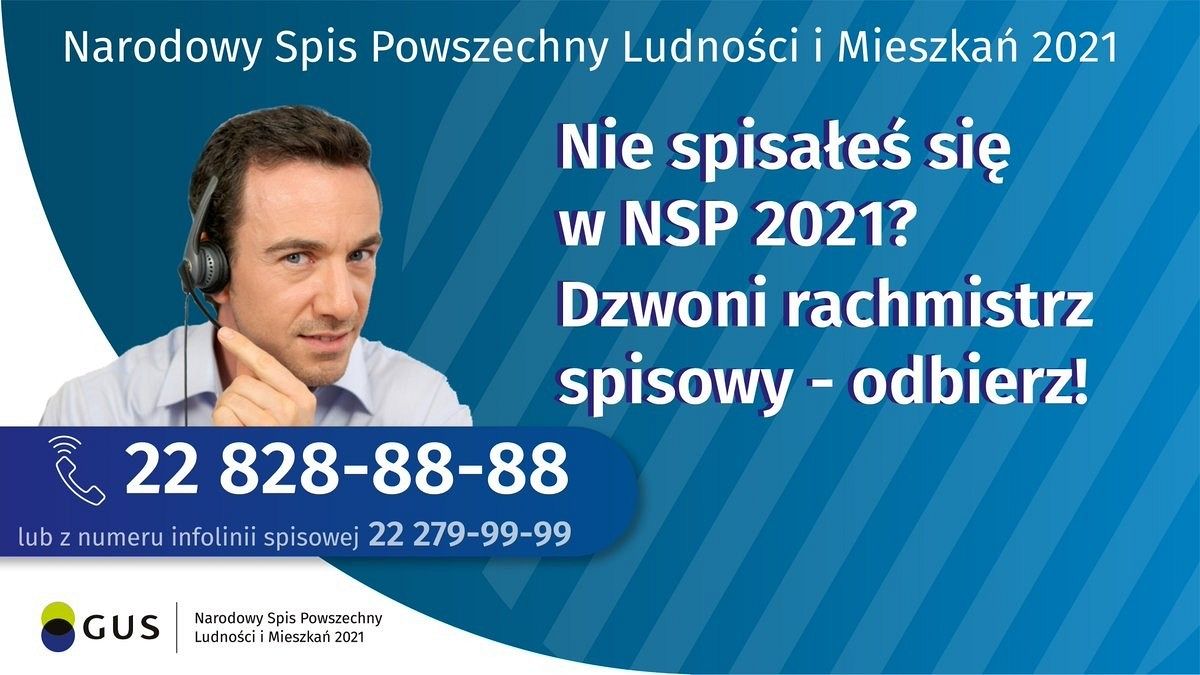 Narodowy Spis Powszechny 2021 – telefon od