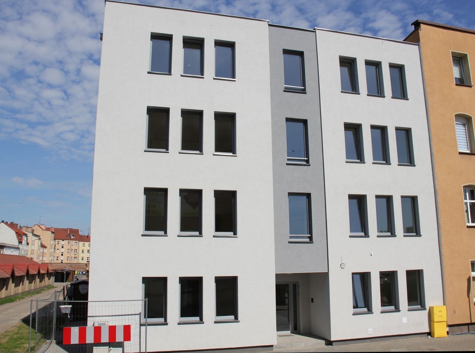 Nowy budynek komunalny przy Grunwaldzkiej po