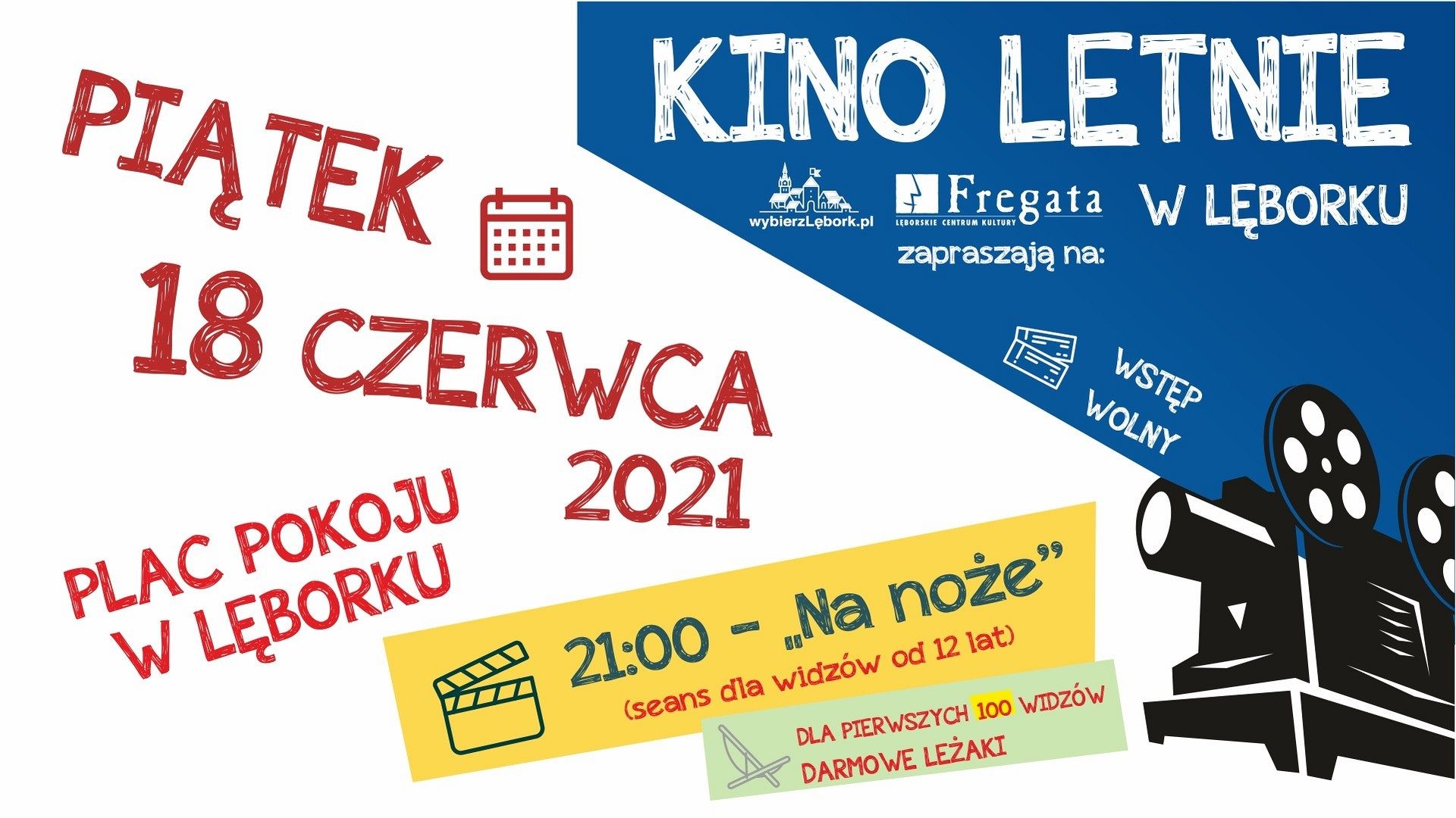 Kino plenerowe na Placu Pokoju
