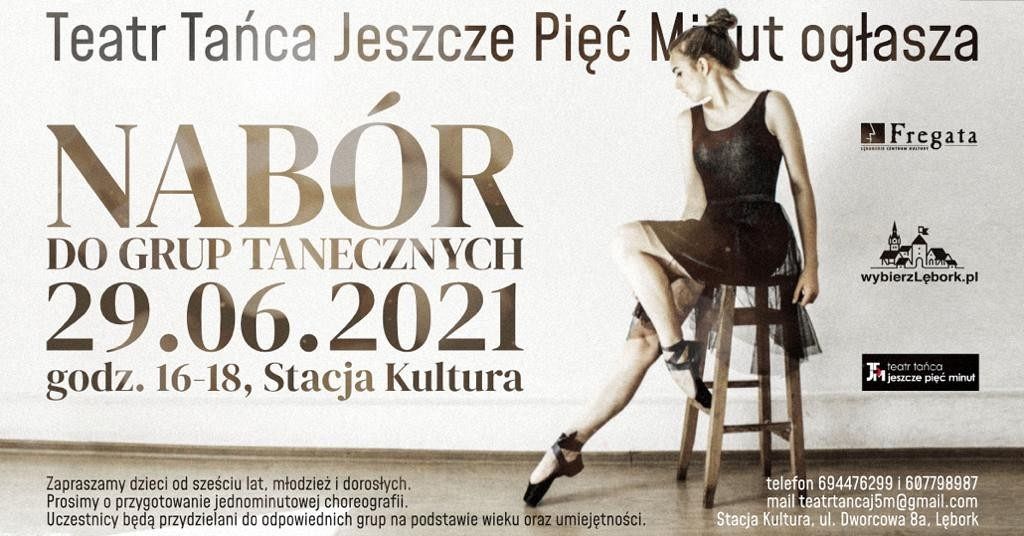 Nabór do Teatru Tańca "Jeszcze 5 minut"