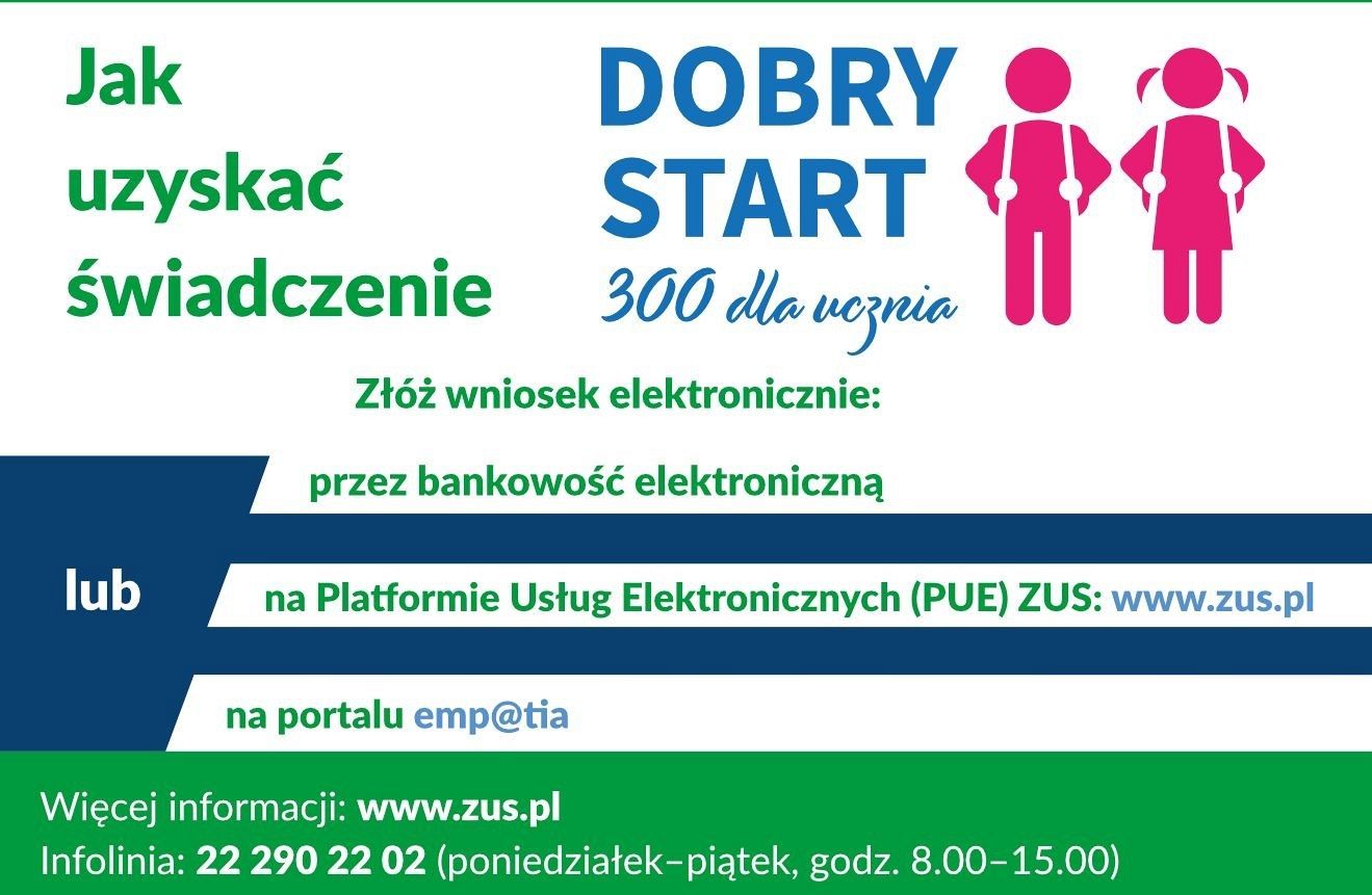 Wnioski na program „Dobry Start” tylko drogą