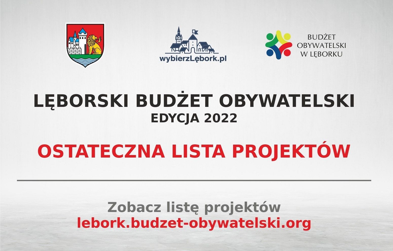 Ostateczna lista projektów - BO 2022