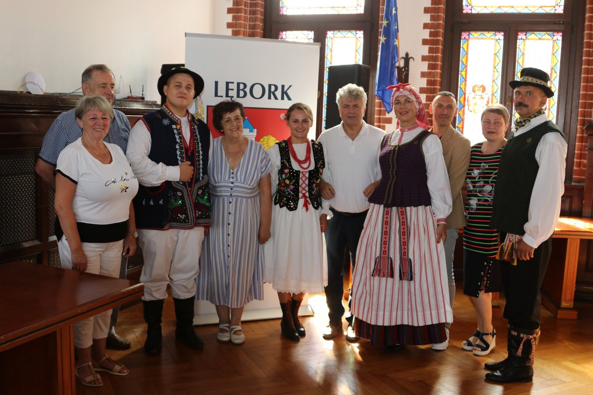 Powitanie zespołów z Litwy i z Małopolski. Występy