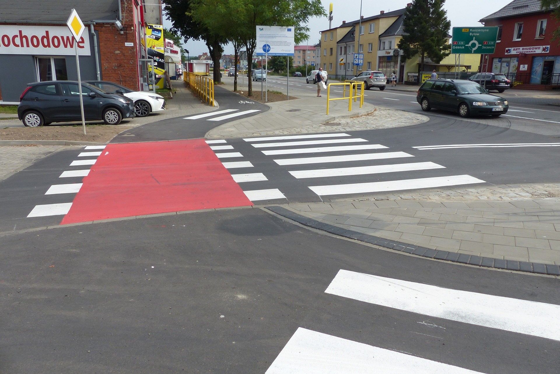 Nowa droga dla rowerów przy Krzywoustego otwarta!