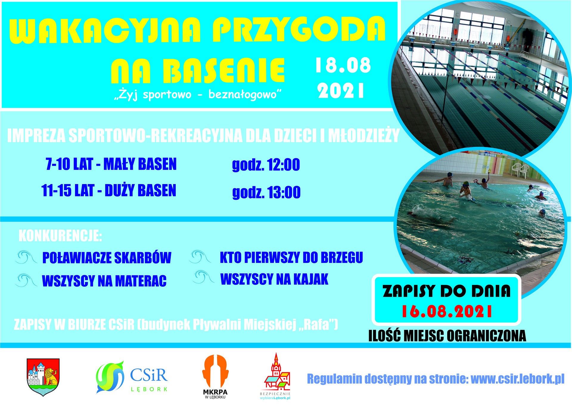 Wakacyjna przygoda na basenie