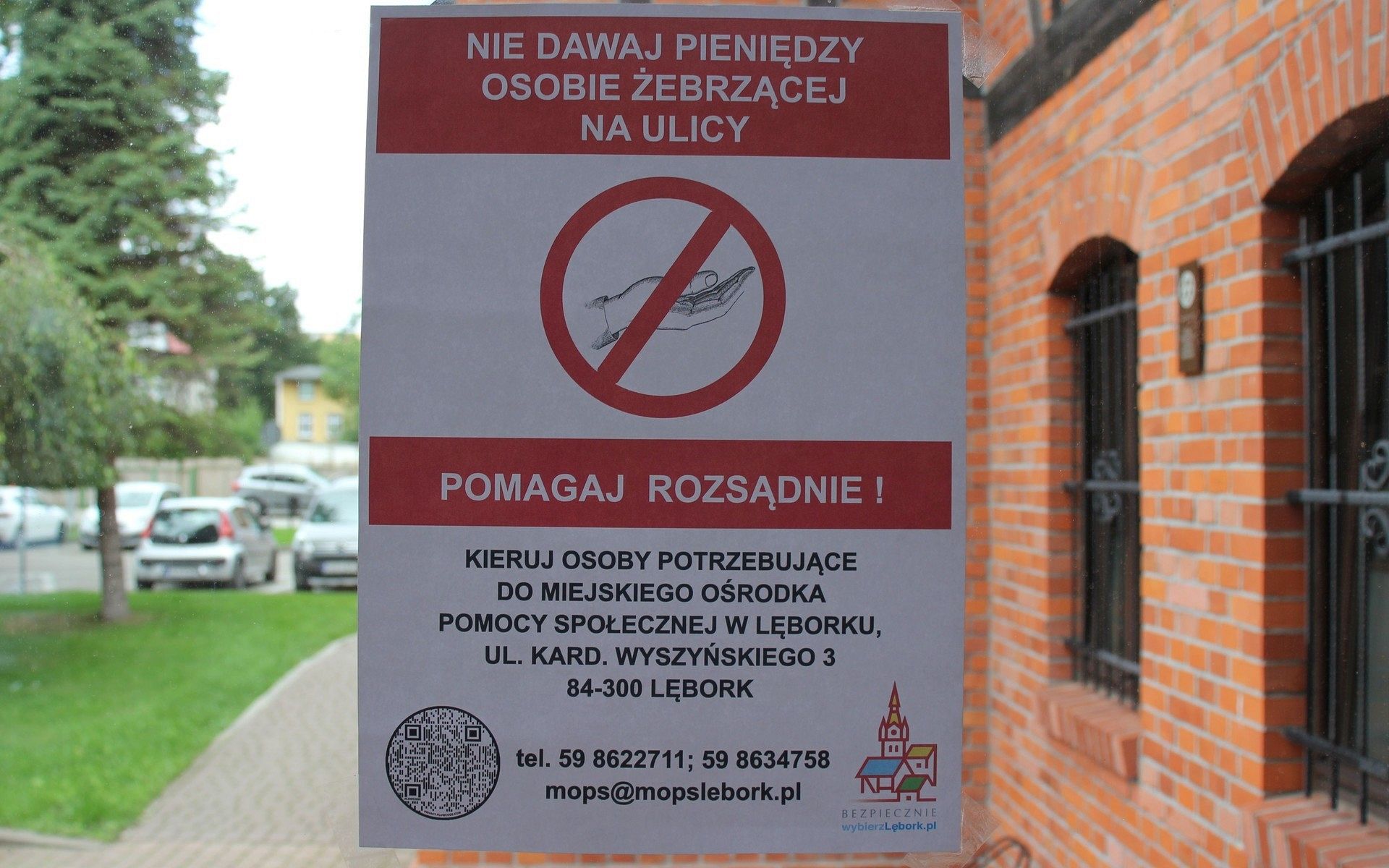 Akcja „Pomagaj rozsądnie osobie żebrzącej na