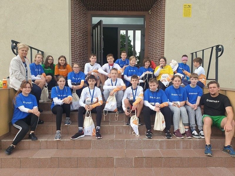 Pobiegli w V Ogólnopolskim Biegu Erasmusa