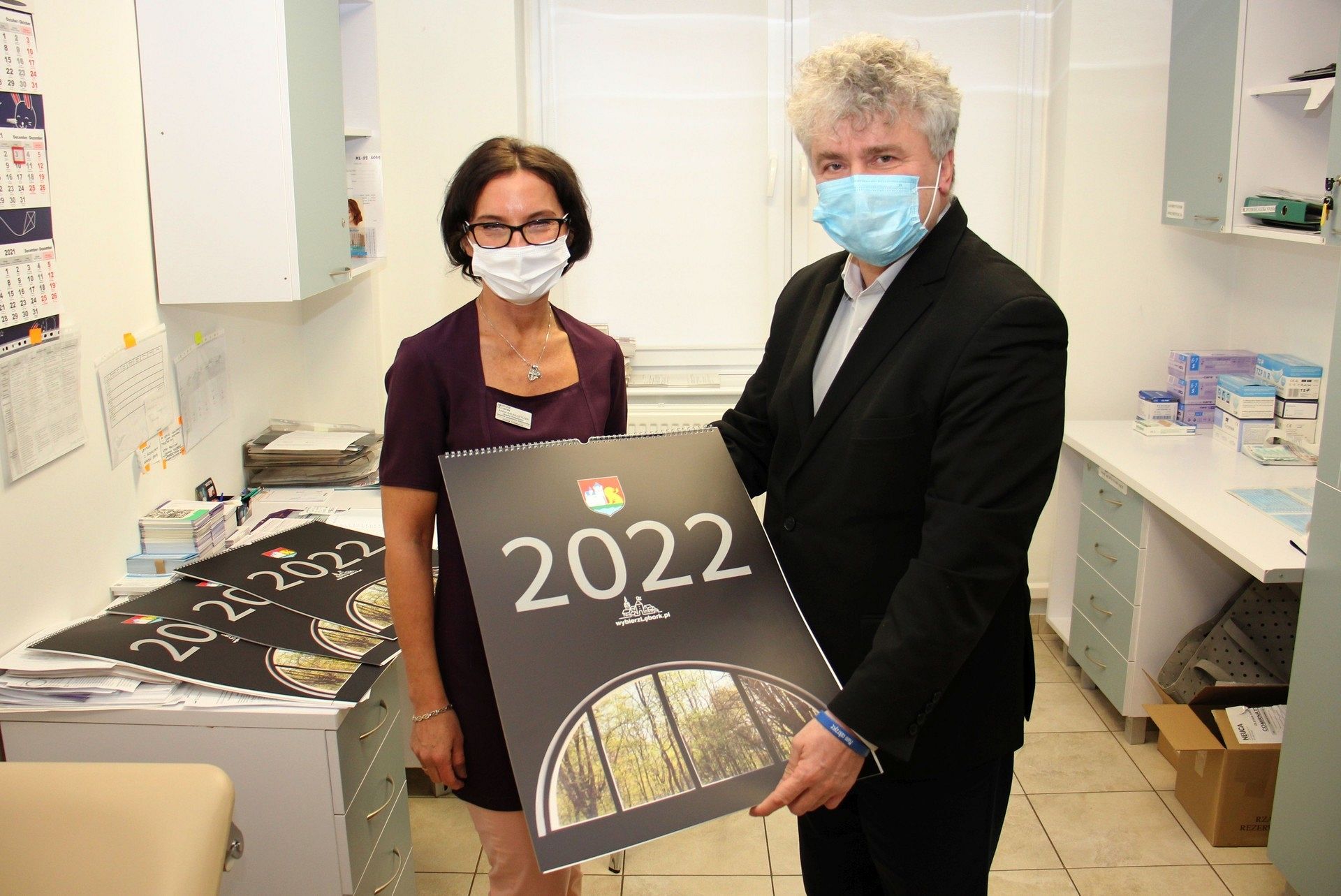 Kalendarze Lęborka dla zaszczepionych