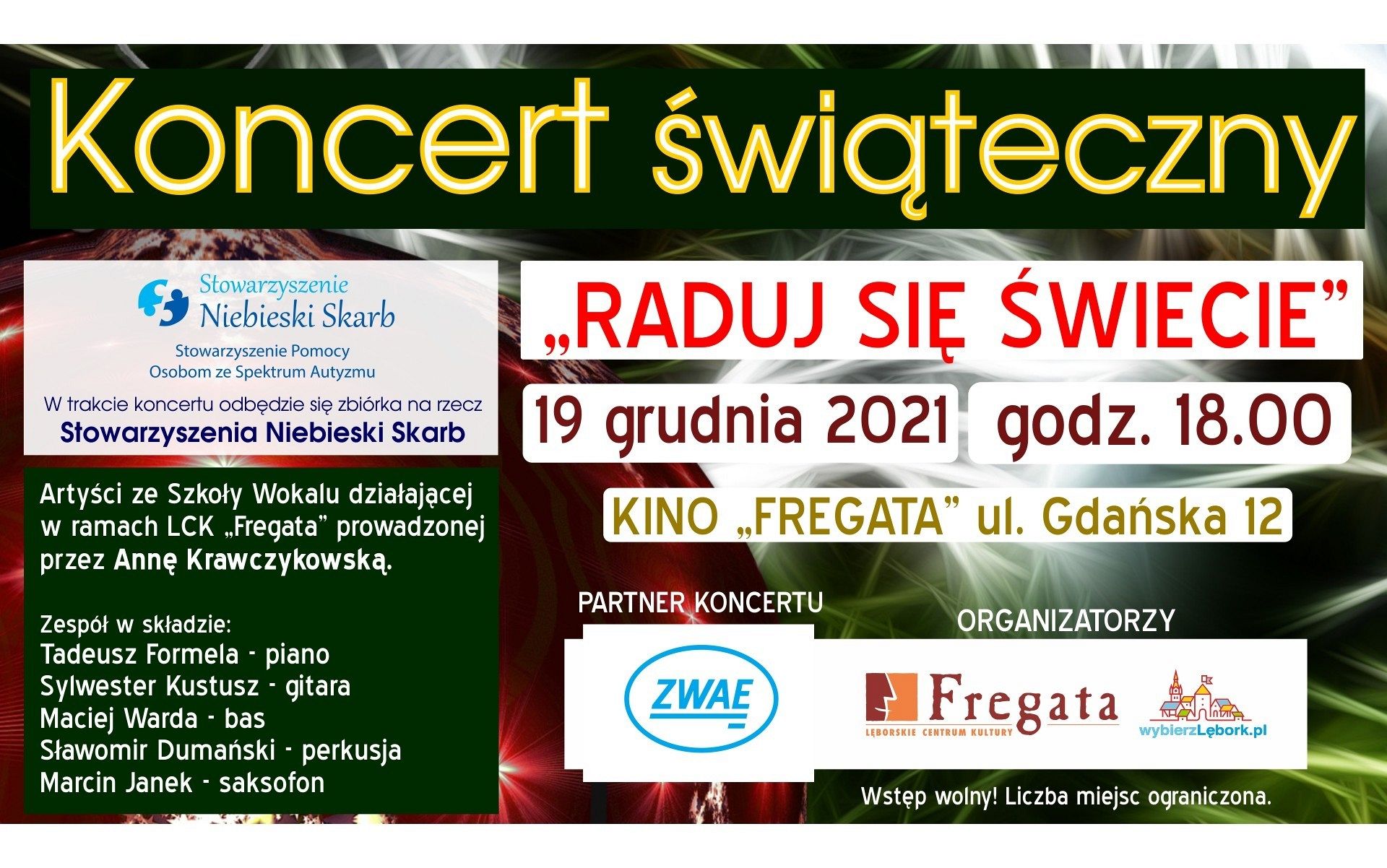 „Raduj się świecie” - koncert świąteczny w Kinie