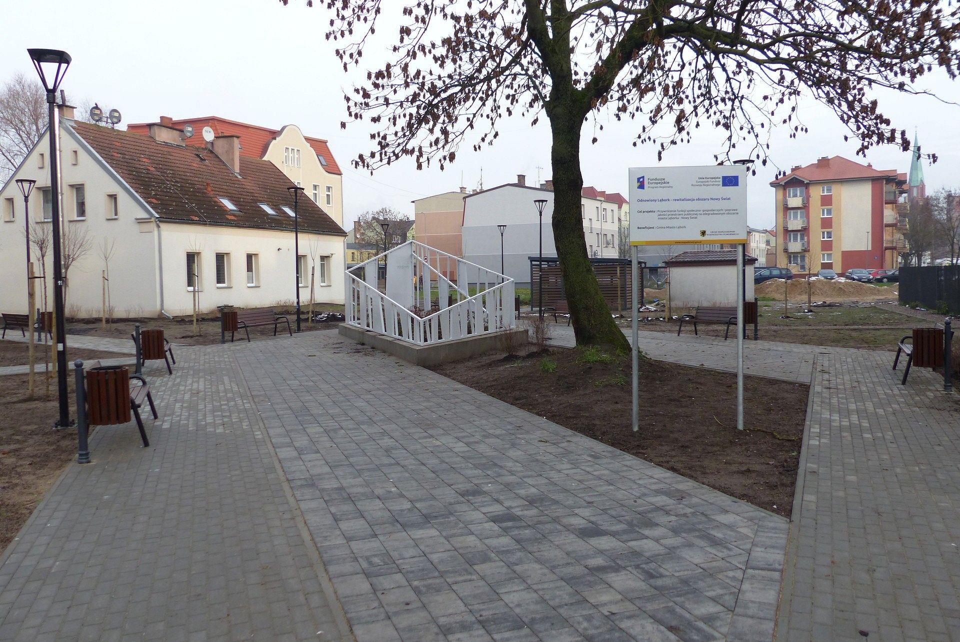 Podwórko integracyjne poświęcone Mieczysławowi