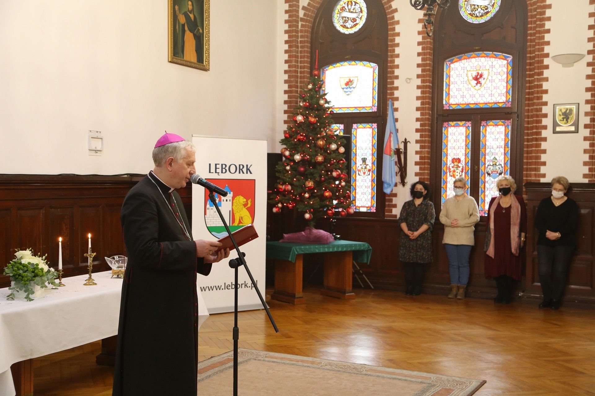 Wizyta duszpasterska w Ratuszu