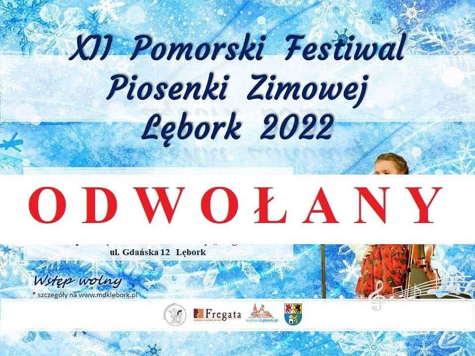 Festiwal Piosenki Zimowej odwołany
