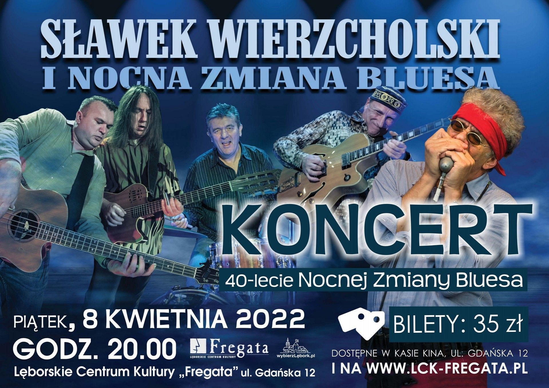 40-lecie Nocnej Zmiany Bluesa – koncert w Lęborku