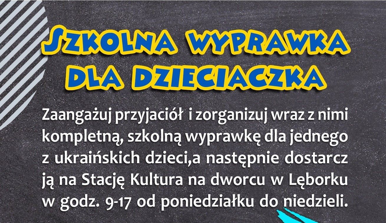 Zbiórka darów dla uchodźców na Stacji Kultura