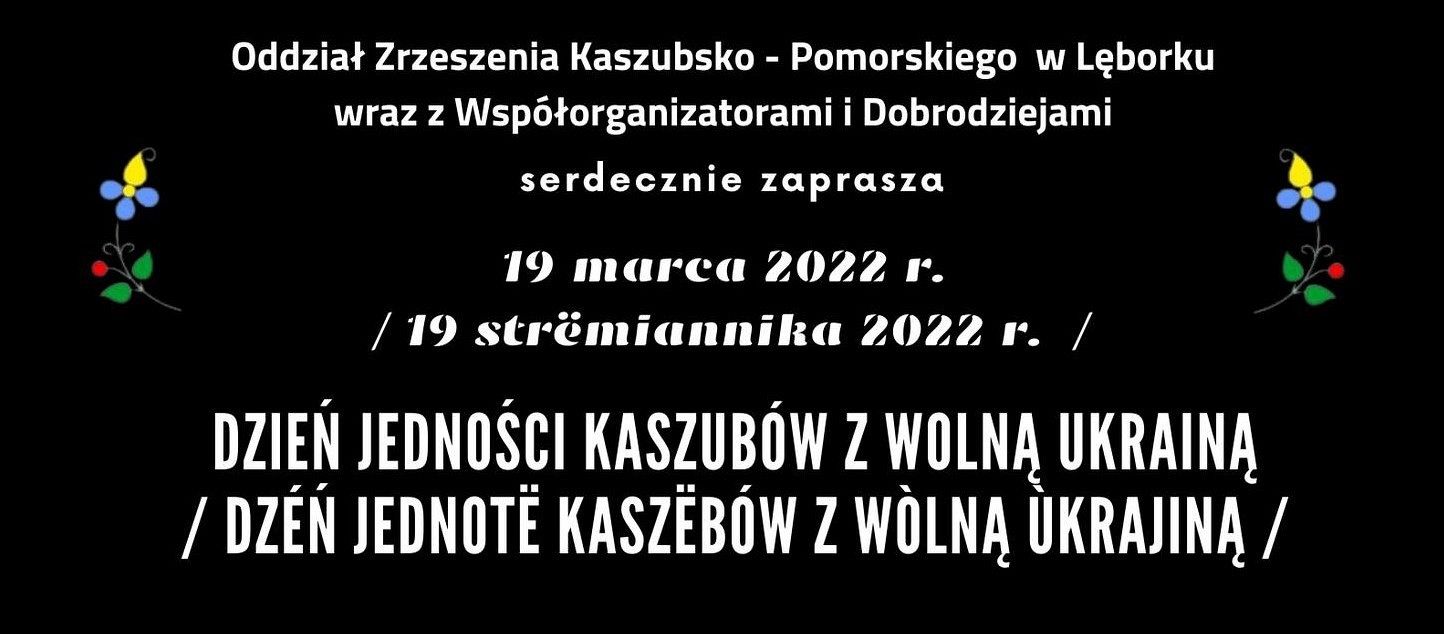 Dzień Jedności Kaszubów z wolną Ukrainą