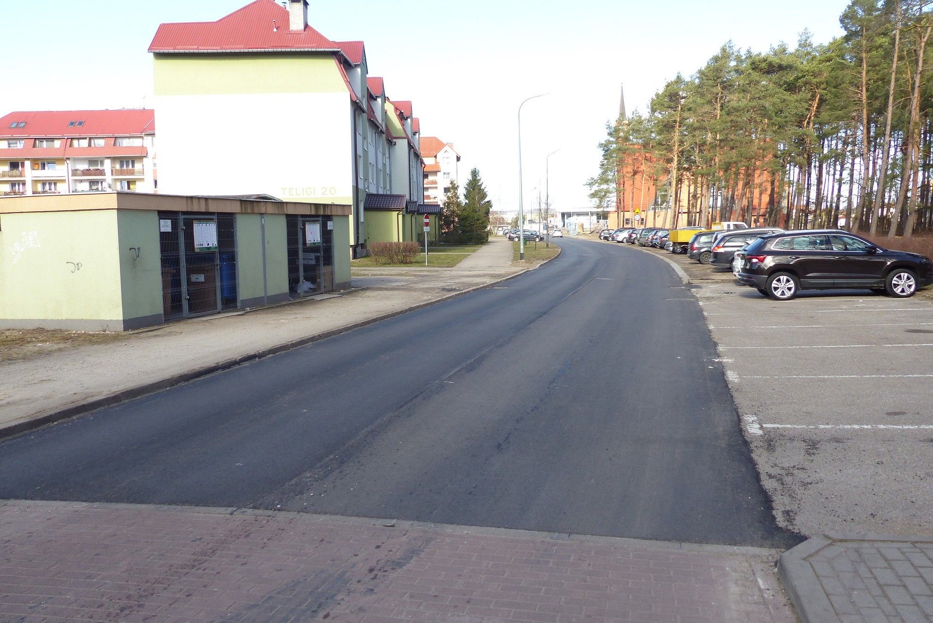 Nowy asfalt na ulicach