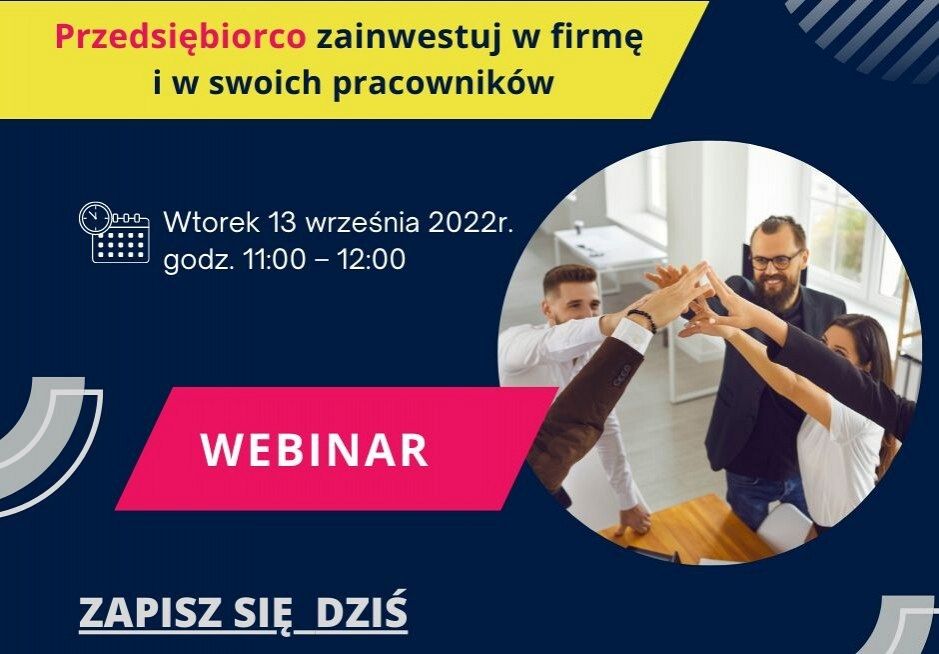 Webinar dla przedsiębiorców