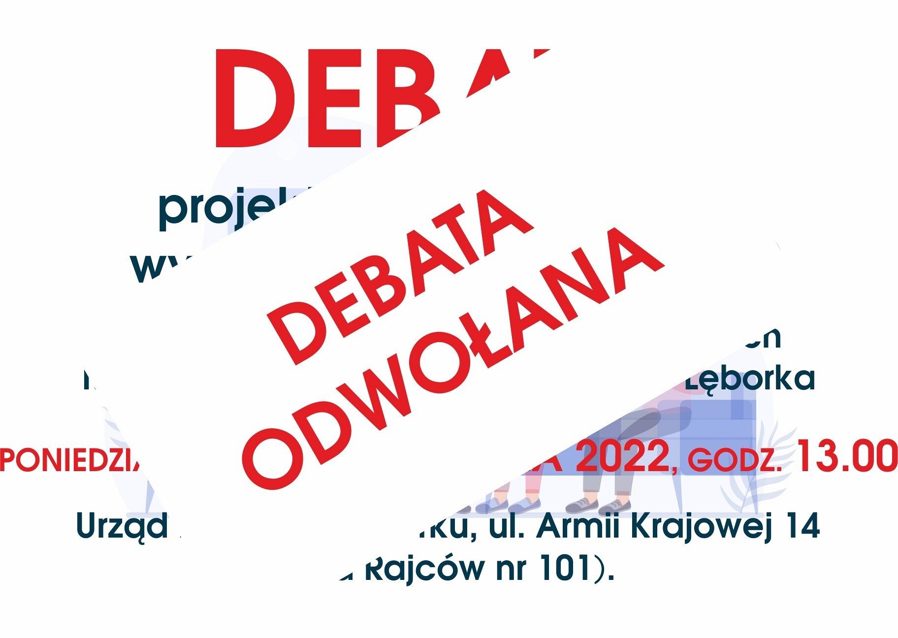 Debata odwołana