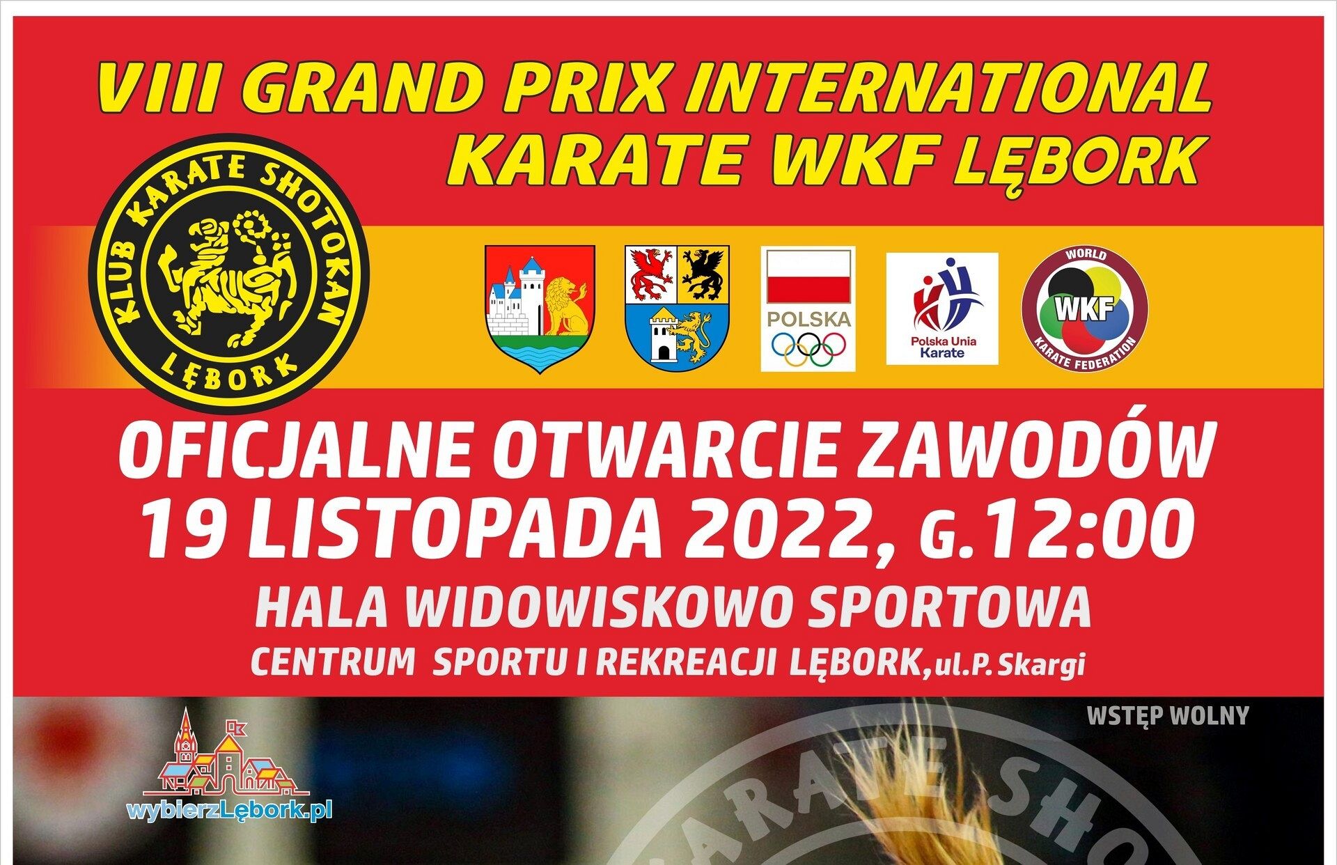 VIII Grand Prix International Karate WKF Lębork