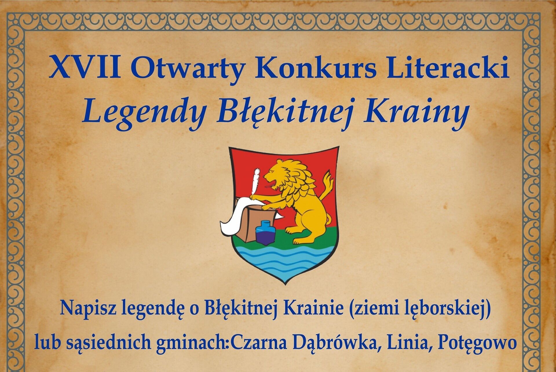 Legendy Błękitnej Krainy - kolejna edycja konkursu