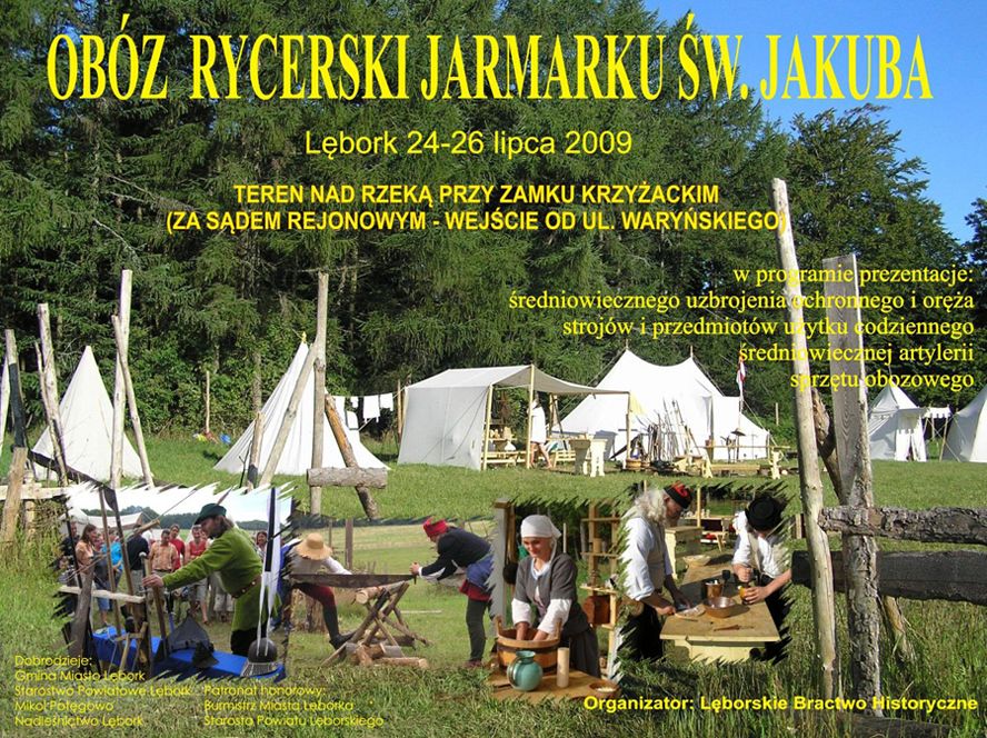 Rycerze zapraszają pod zamek