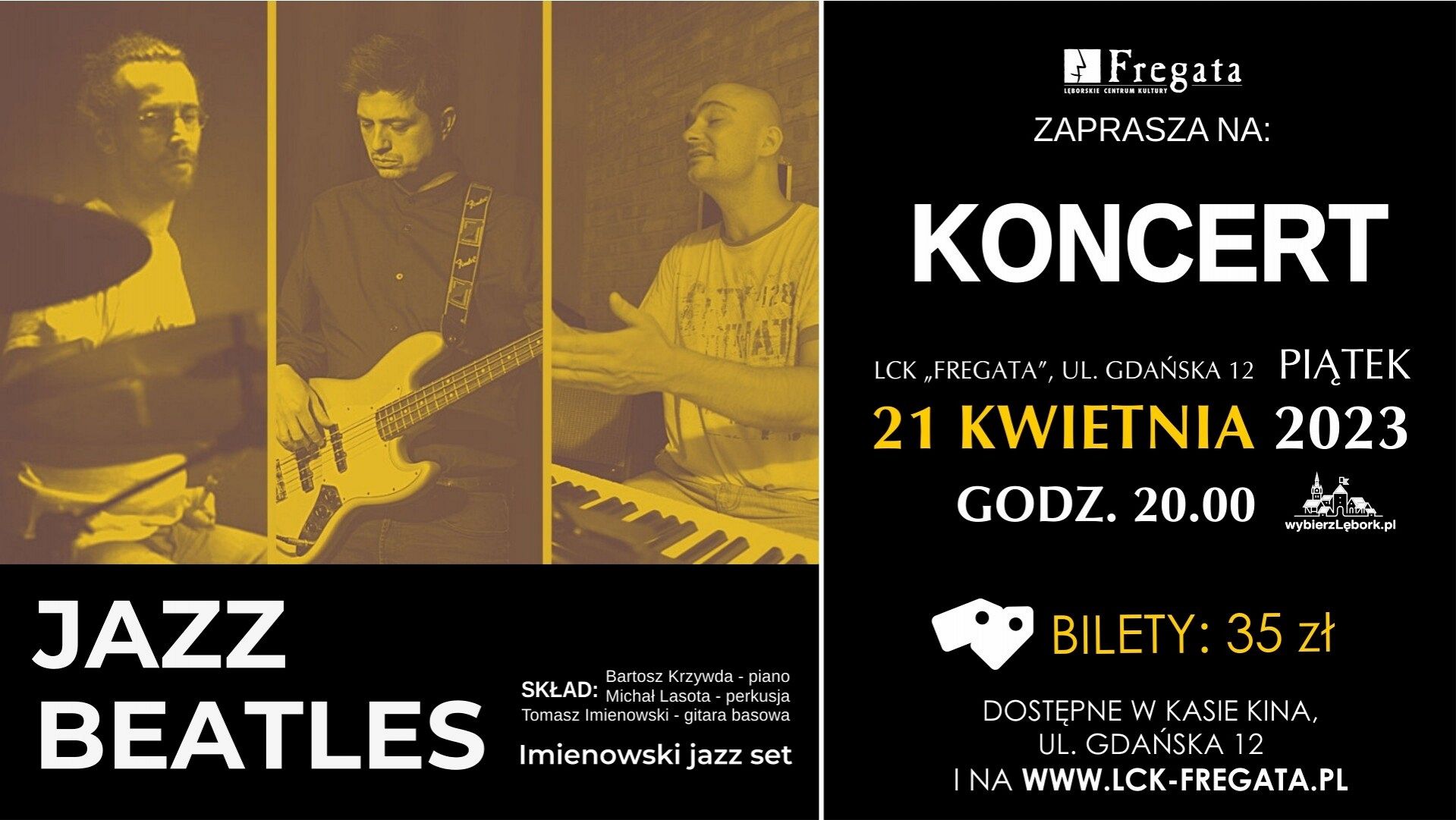 Przeboje The Beatles na jazzowo - koncert we