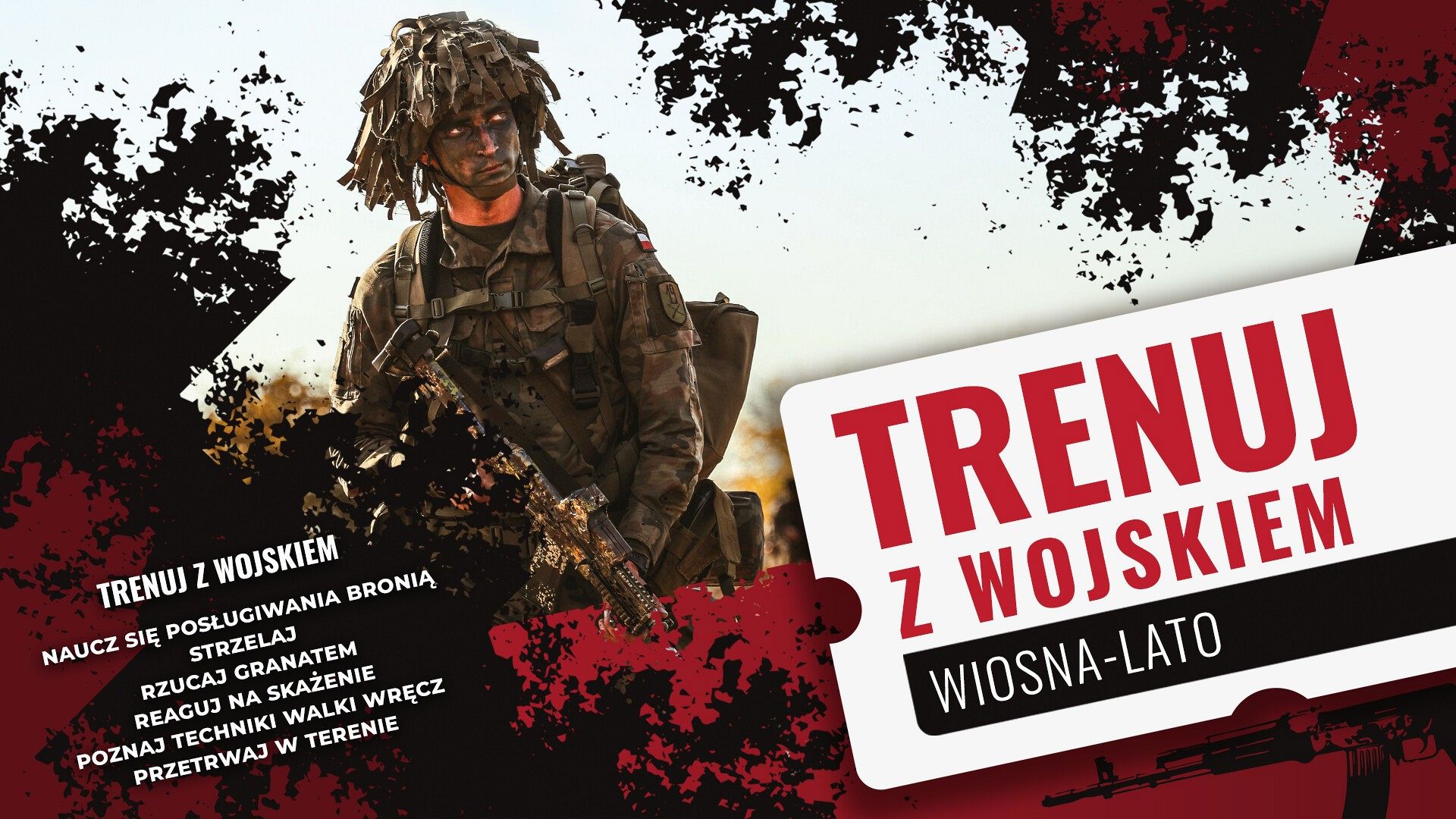 Projekt „TRENUJ Z WOJSKIEM” 1 kwietnia i 3 czerwca