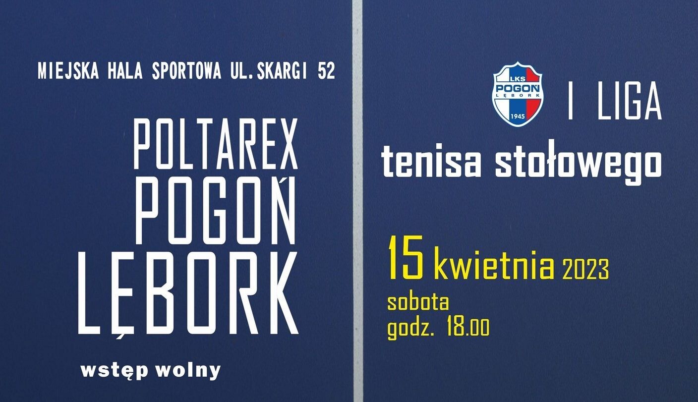 I liga tenisa stołowego mężczyzn: Poltarex Pogoń