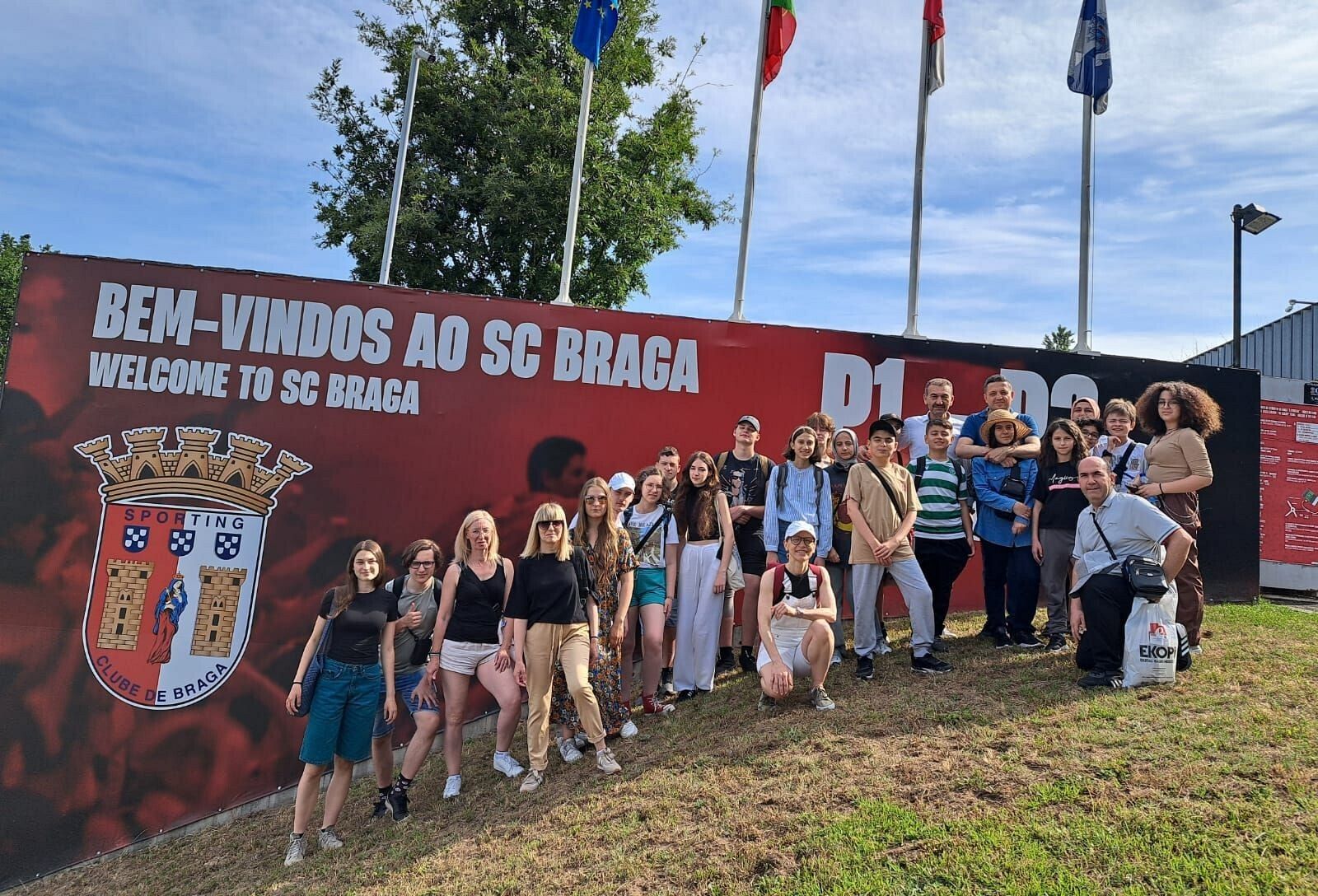 Uczniowie SLO na Erasmusie w Portugalii