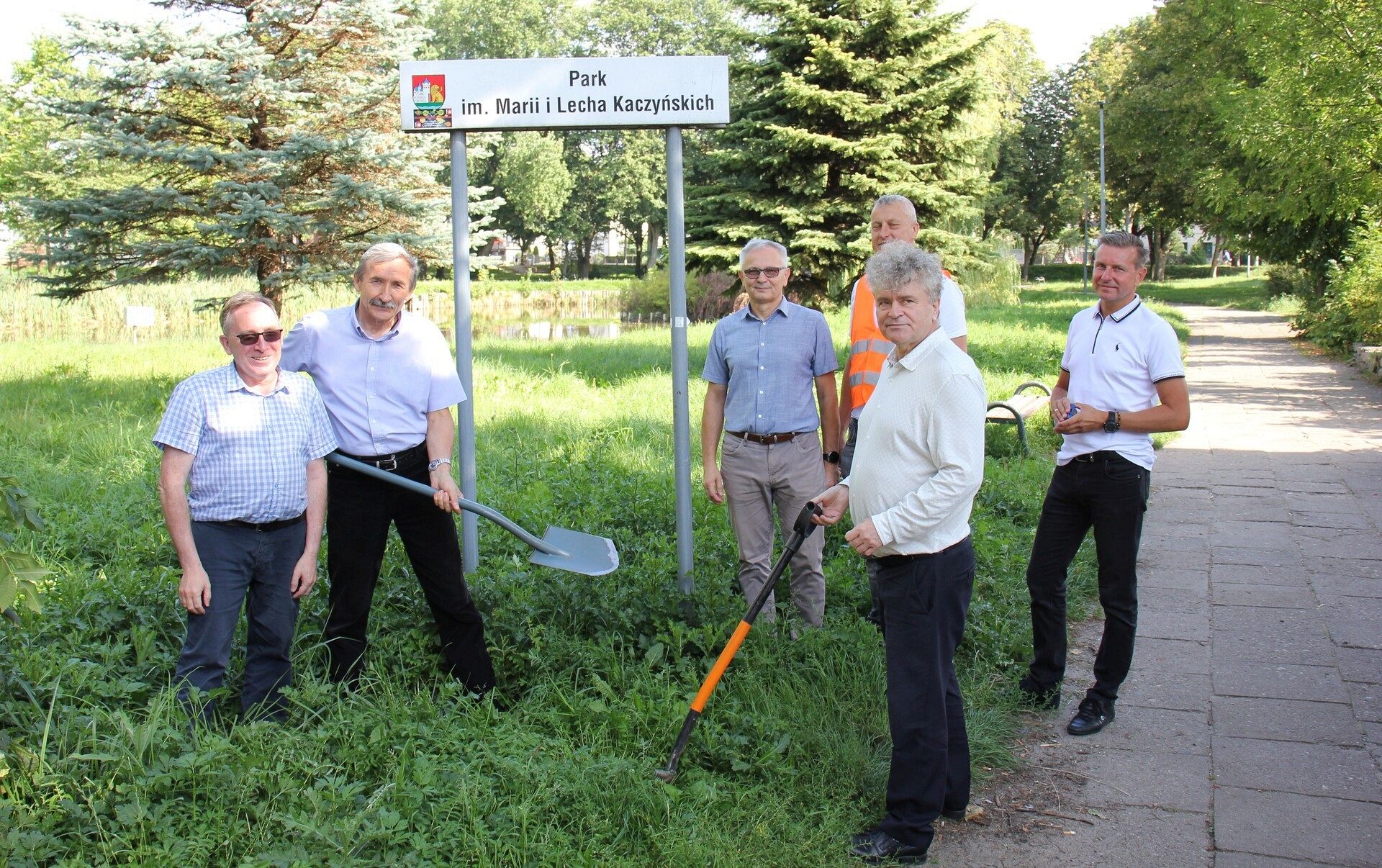 Ruszyła przebudowa Parku im. Marii i Lecha