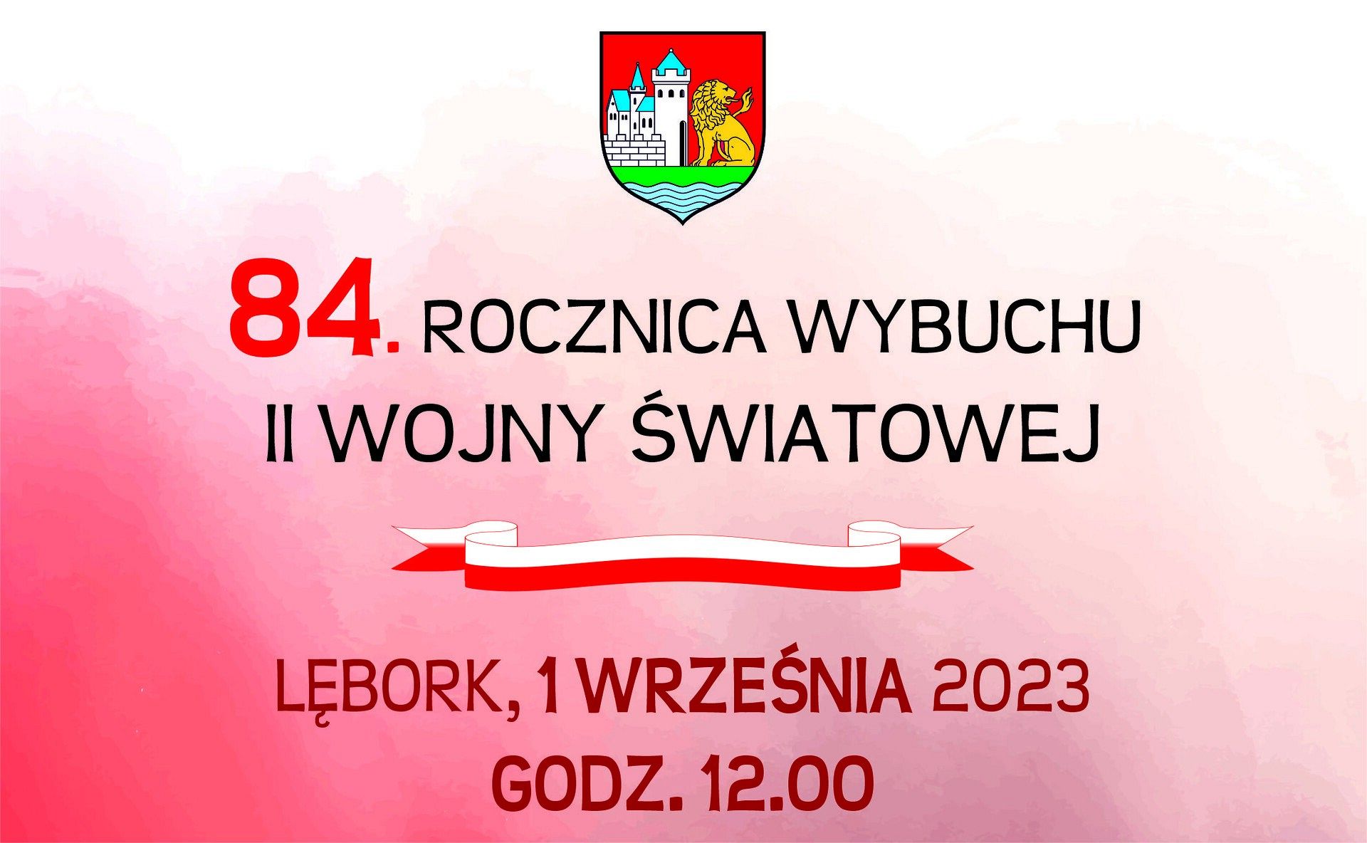 Uroczystości upamiętniające 84. rocznicę wybuchu