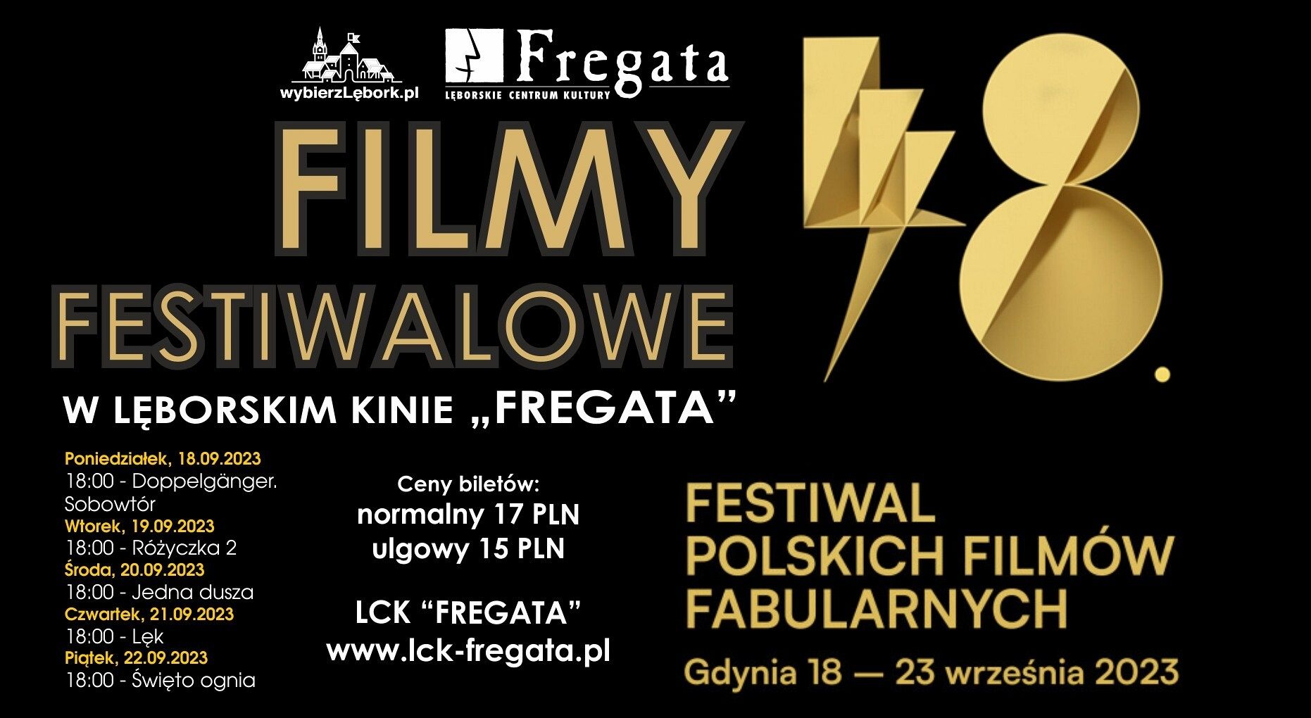 Filmy z gdyńskiego festiwalu w Kinie „Fregata”